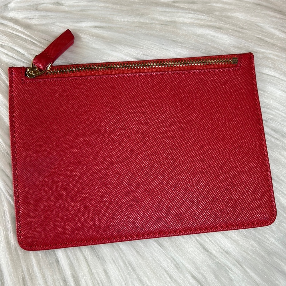 CHICO’s Red Pouch / Small Purse Bag - EUC